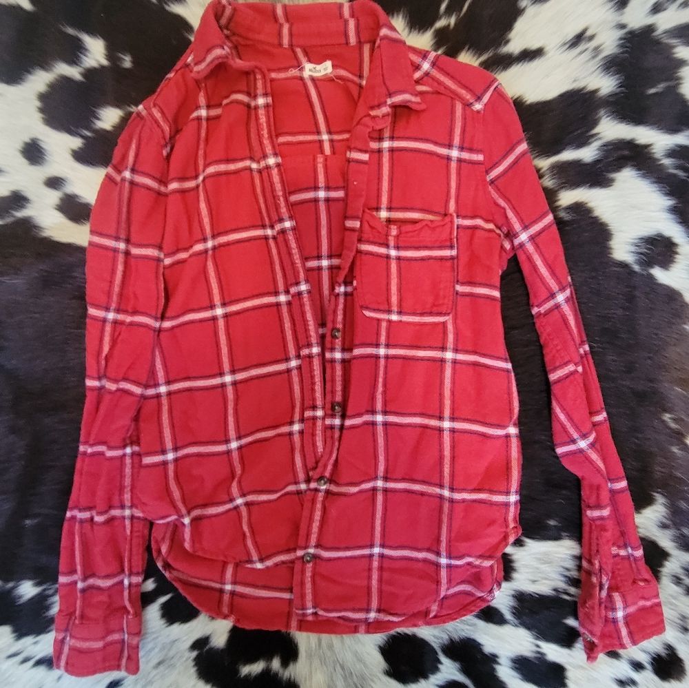 Hollister flannel shirt